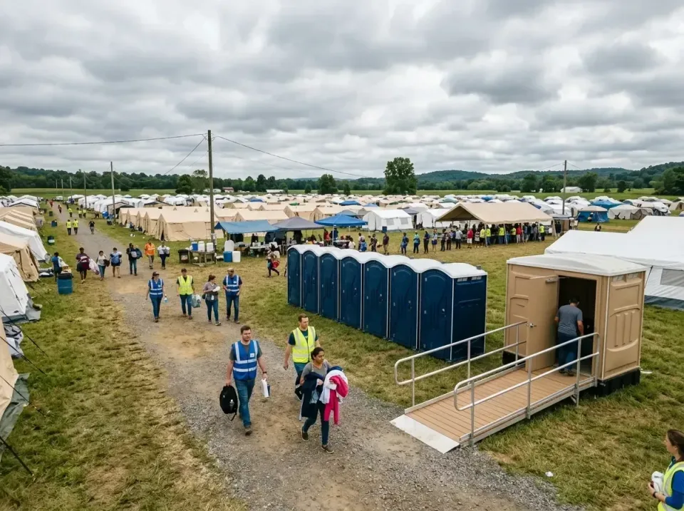 disaster-relief-camp-restrooms-010 — frequently asked questions, Dumpster & Portable Bathrooms Rental in Moberly, MO